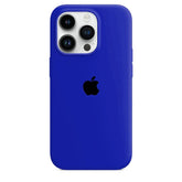 Husa Silicon pentru iPhone 15 Pro, Flash Blue MOFT